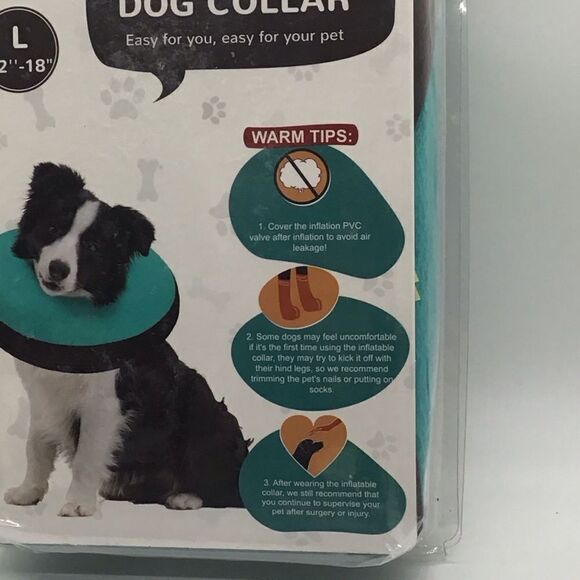 NIB Bilibara Inflatable Dog Collar - Picture 2 of 4